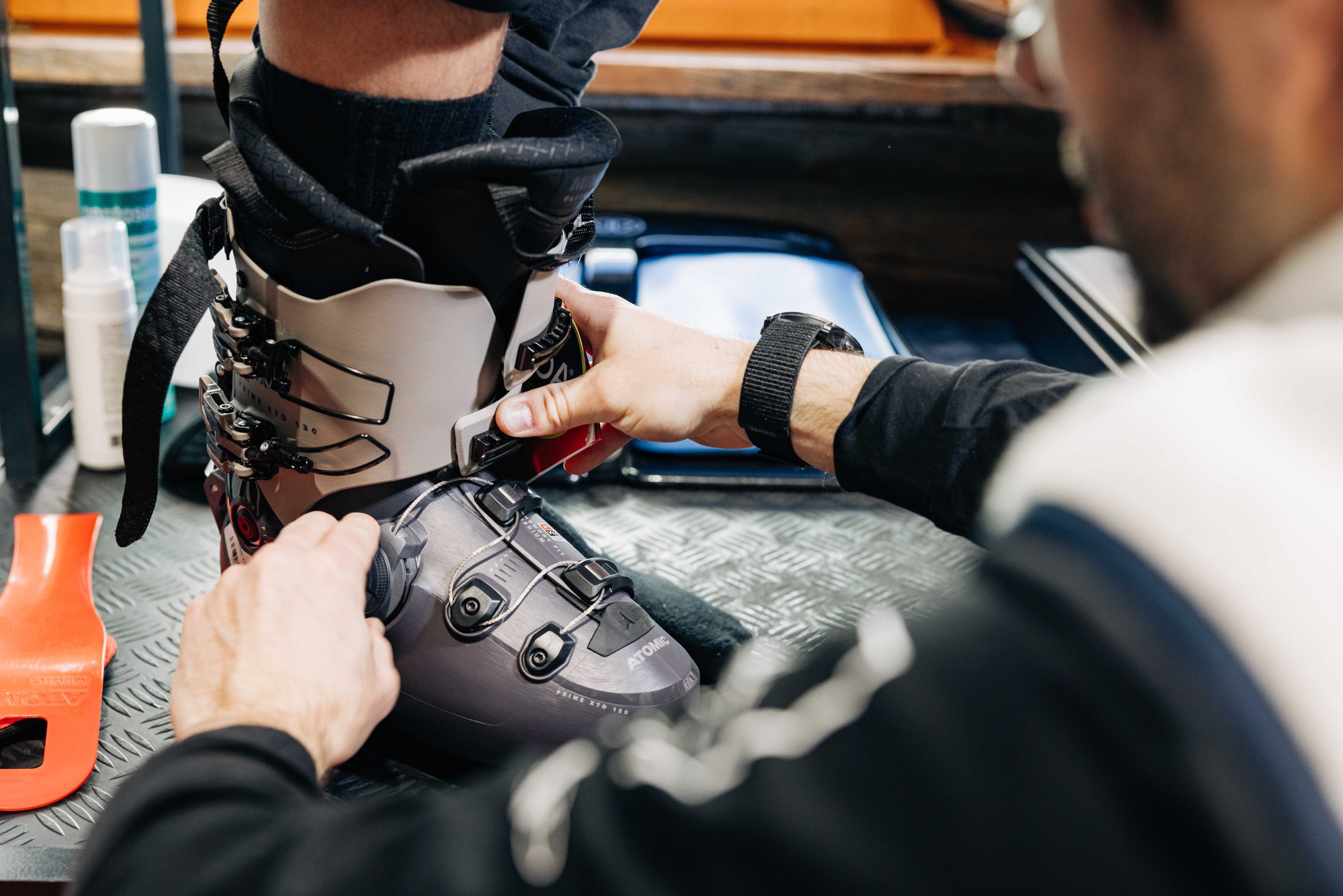 Bootfitting für Ski- und Snowboardschuhe