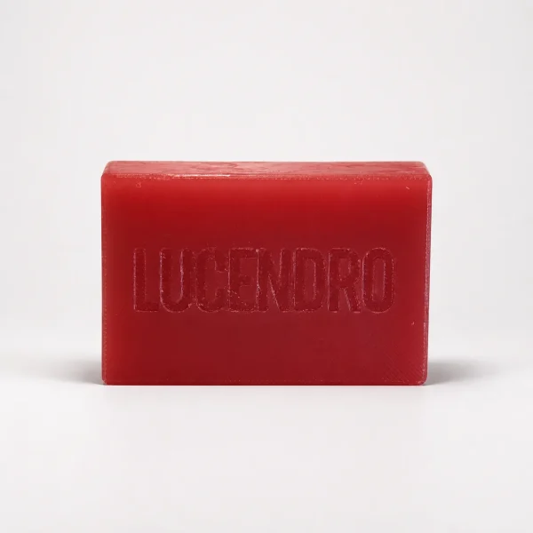 Lucendro Original 300 g Skiwachs mit geprägtem Schriftzug