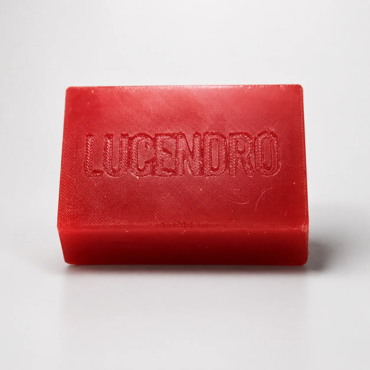 Surface detail of Lucendro Original 300 g ski wax